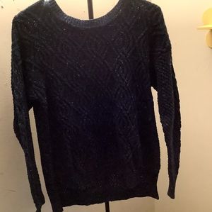 Navy blue sweater